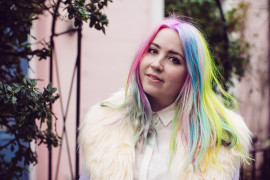 rainbow hair