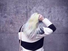 rainbow hair